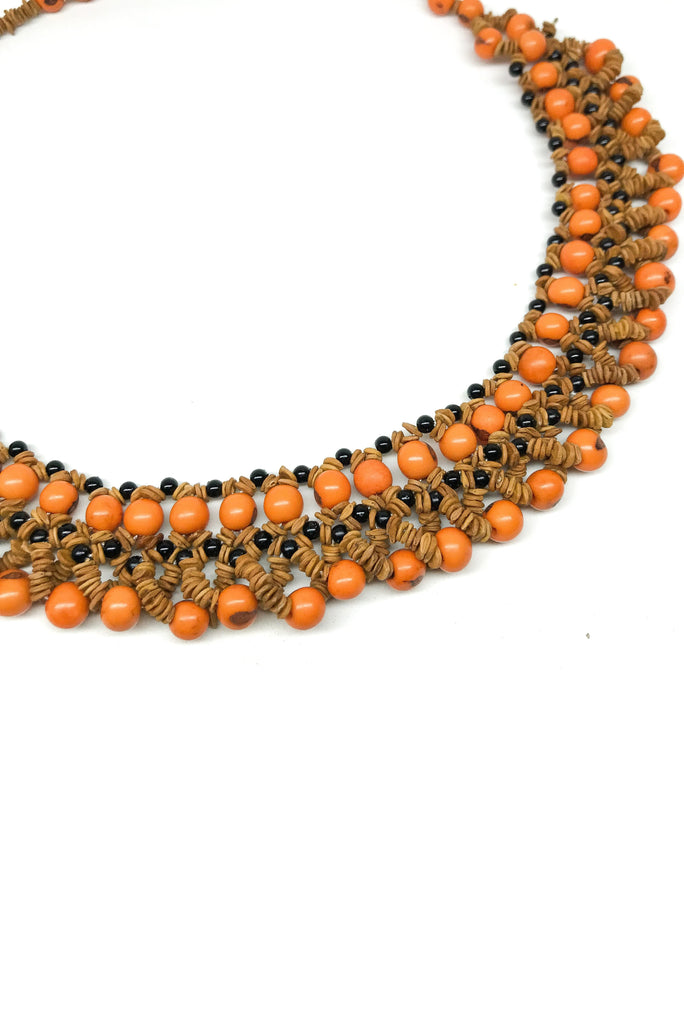 Açaí and Morototó Seed Necklace - Imaterial-BR Connection Limited