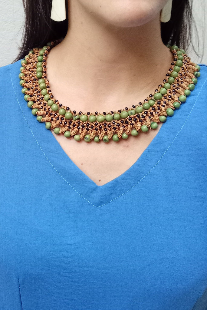 Açaí and Morototó Seed Necklace - Imaterial-BR Connection Limited