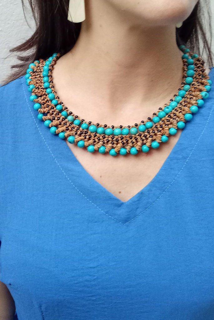 Açaí and Morototó Seed Necklace - Imaterial-BR Connection Limited