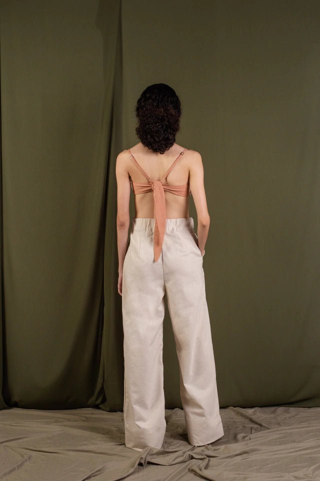 Aluá Linen Ruffle Top - Açude-BR Connection Limited