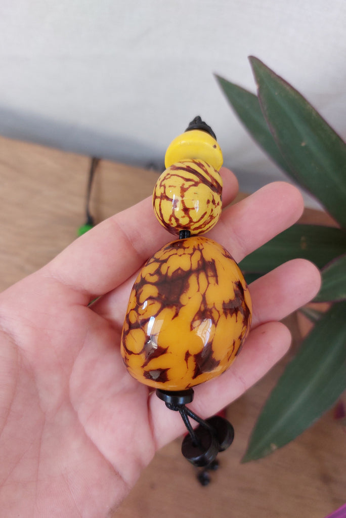 Corozo Seed Necklace - Imaterial-BR Connection Limited