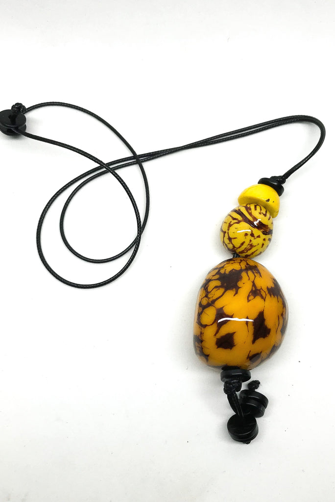 Corozo Seed Necklace - Imaterial-BR Connection Limited