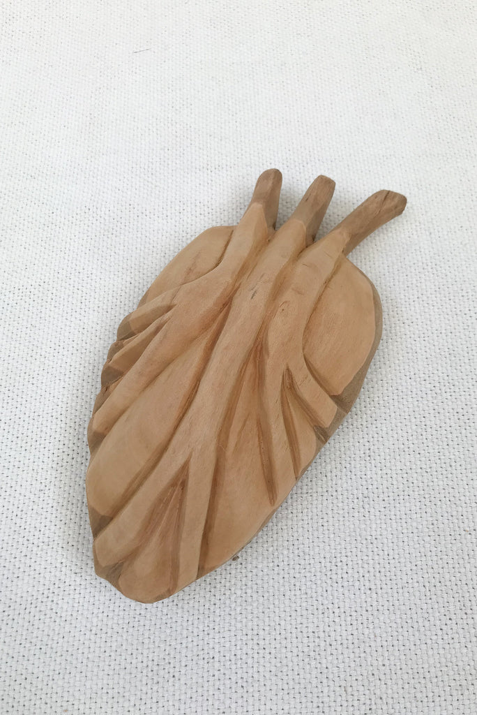 Ex-Voto Heart Offering Wooden Sculpture - Imaterial-BR Connection Limited