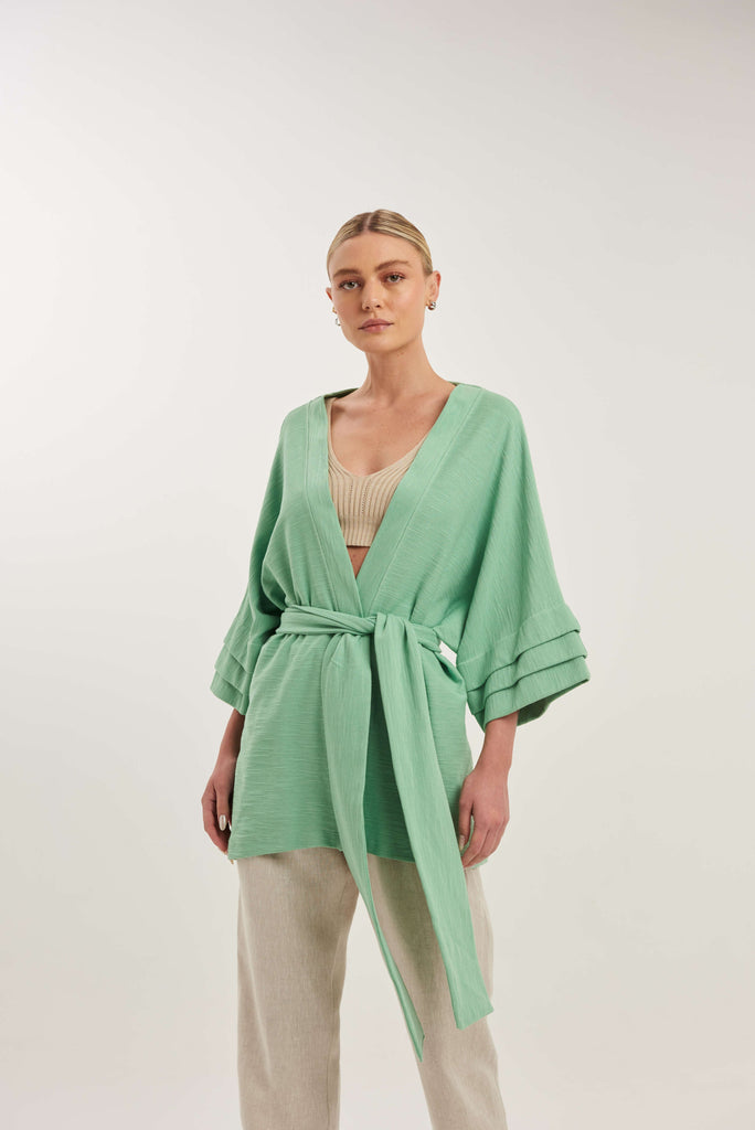 Kalligoni Certified Cotton Kimono - MyBasic-BR Connection Limited