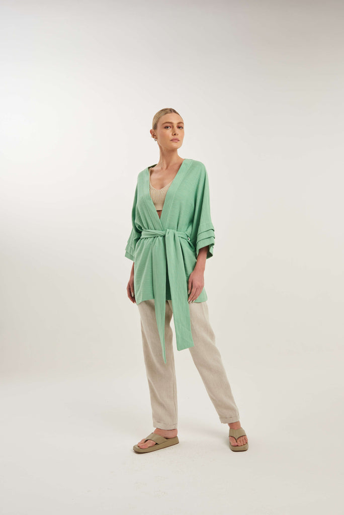 Kalligoni Certified Cotton Kimono - MyBasic-BR Connection Limited