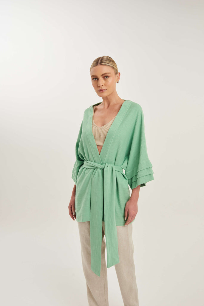 Kalligoni Certified Cotton Kimono - MyBasic-BR Connection Limited