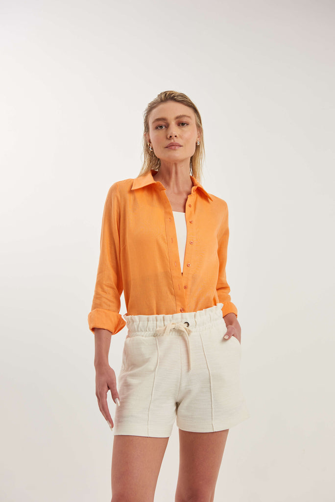 Lapônia Linen Summer Shirt - MyBasic-BR Connection Limited