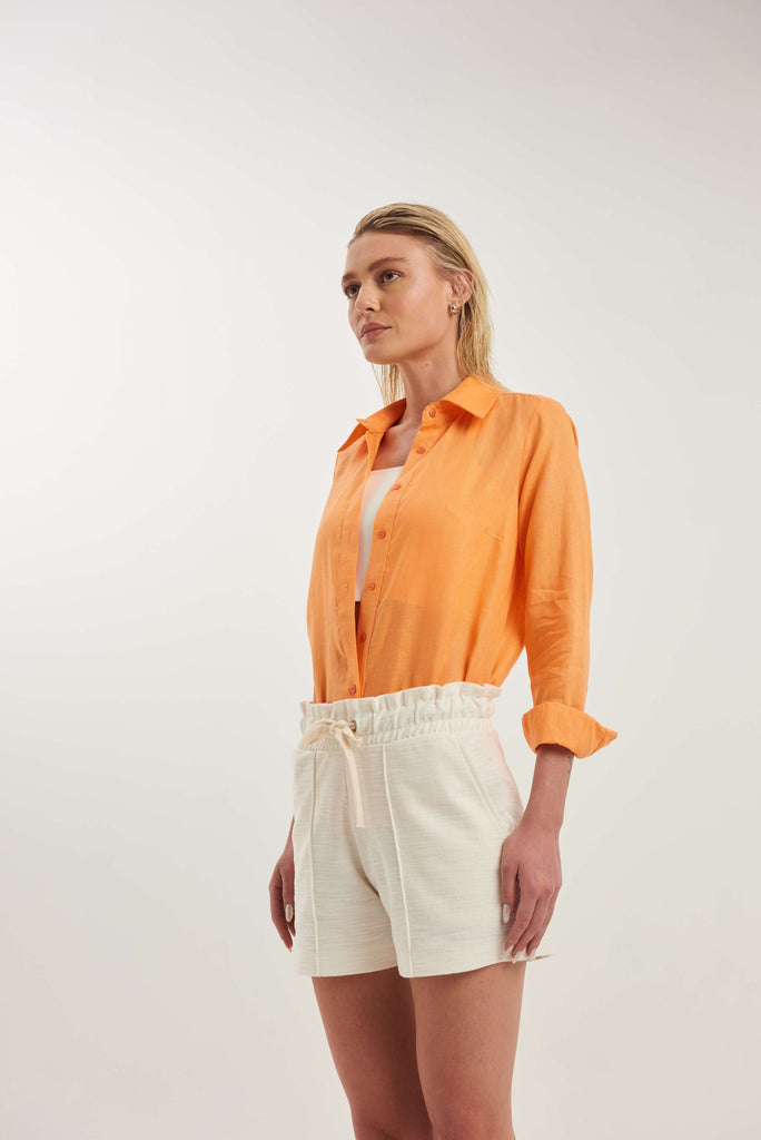 Lapônia Linen Summer Shirt - MyBasic-BR Connection Limited