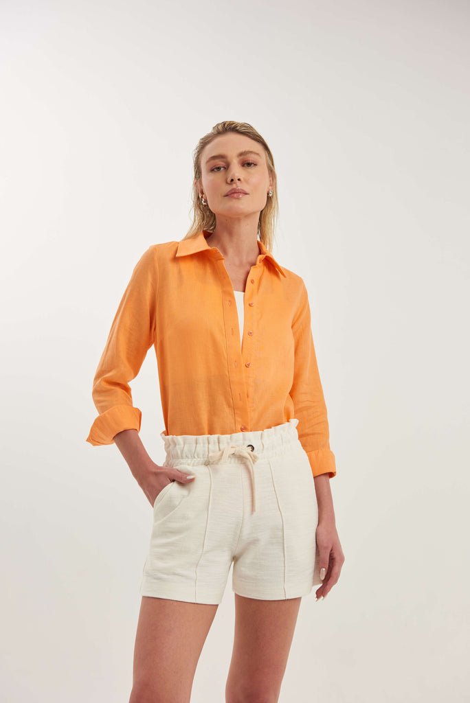 Lapônia Linen Summer Shirt - MyBasic-BR Connection Limited