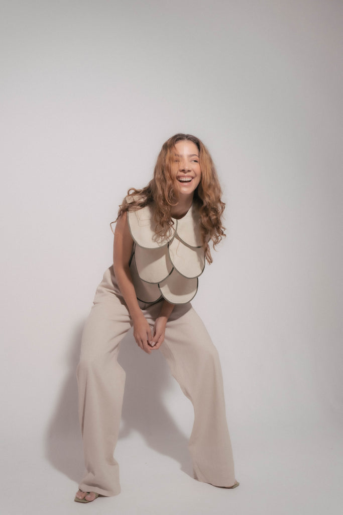 Palma Linen Sleeveless Top - Açude-BR Connection Limited